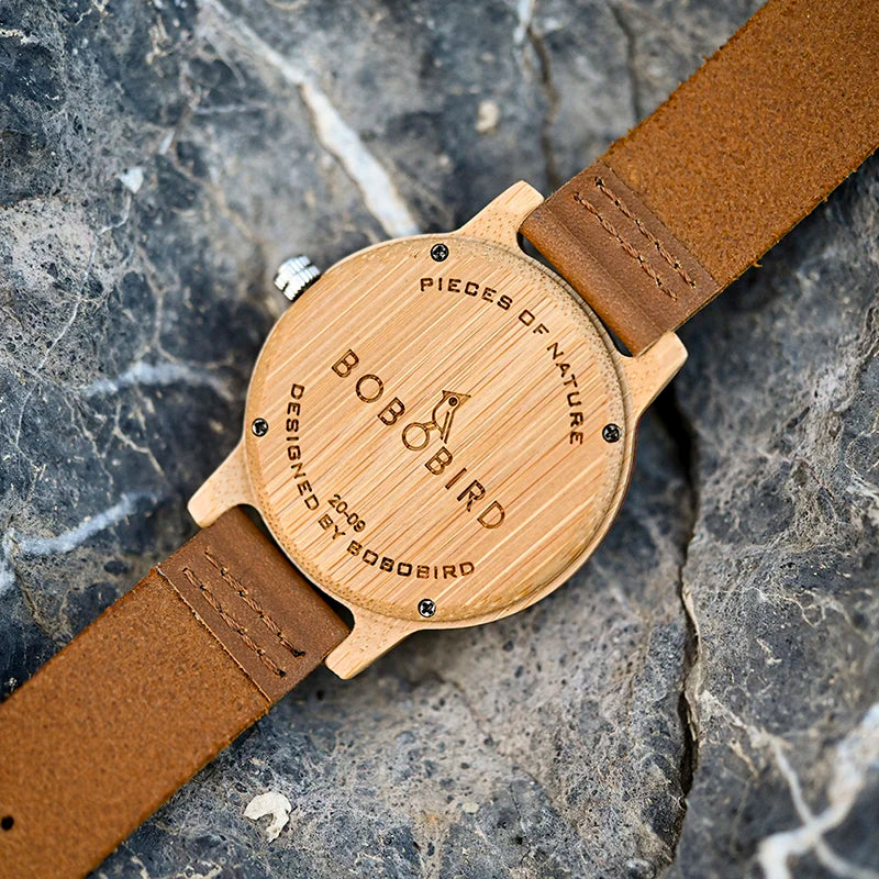 Aspen Bamboo Wood Watch