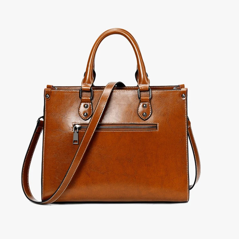 Tamsin Genuine Leather Tote