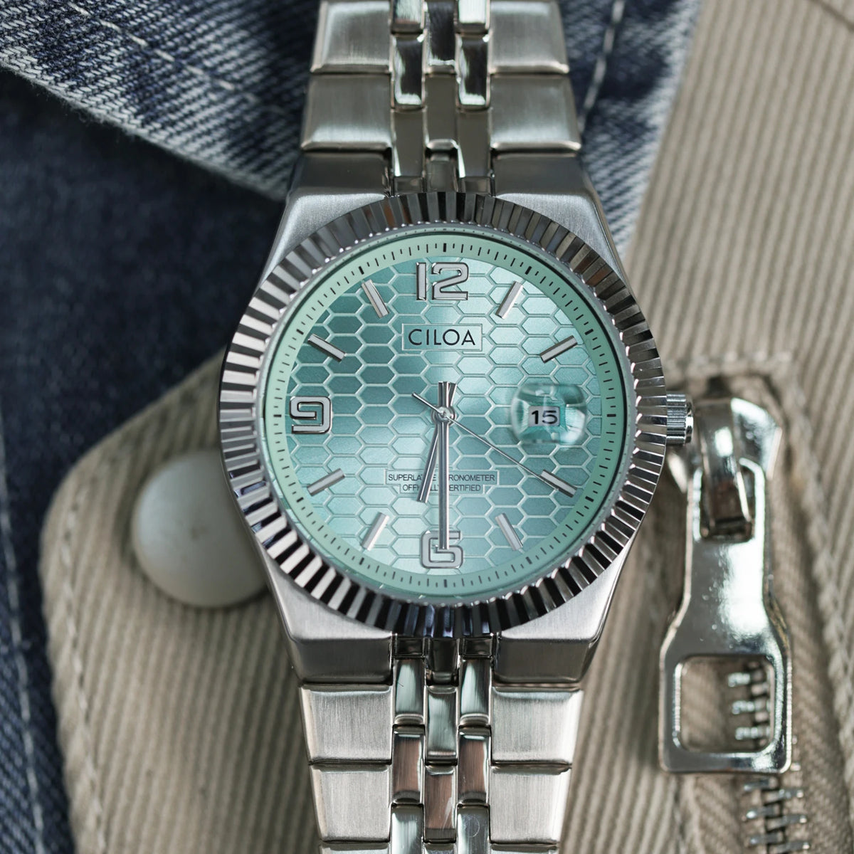 Bristol Fluted Bezel Watch