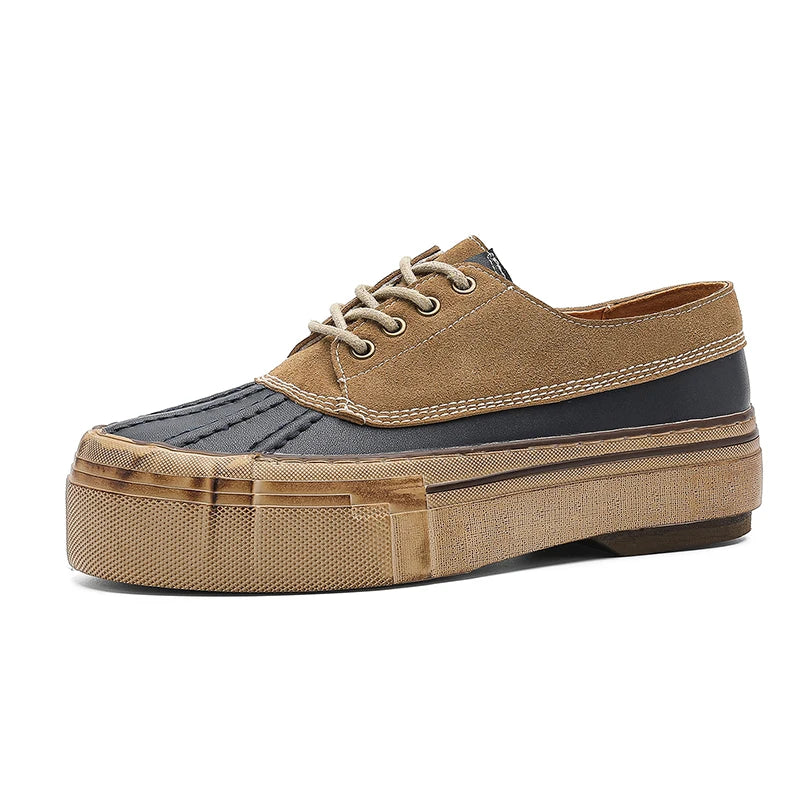 Miles Minimal Leather Sneakers