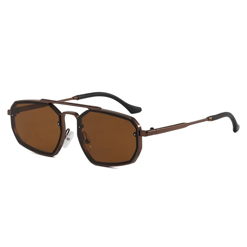 Adele cat eye sunglasses in Brown Tea