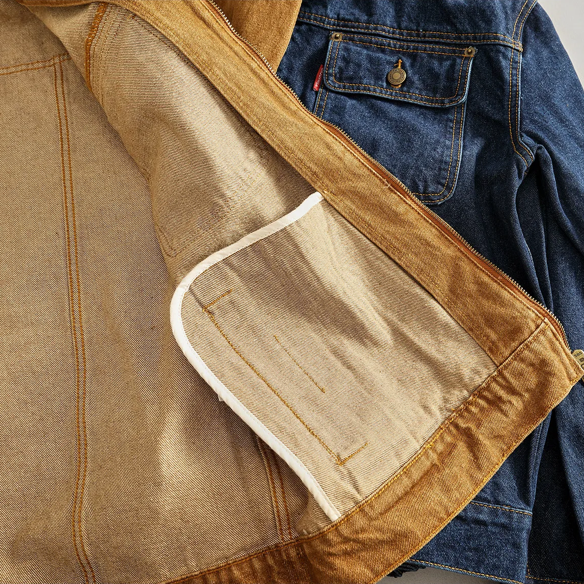 Hudson Contrast Denim Jacket