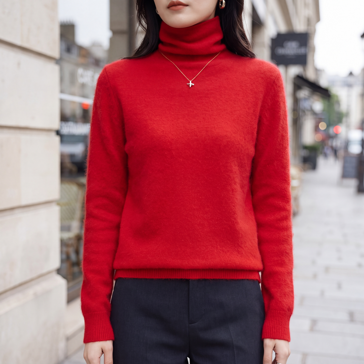 Nell 100% Mink Cashmere Sweater