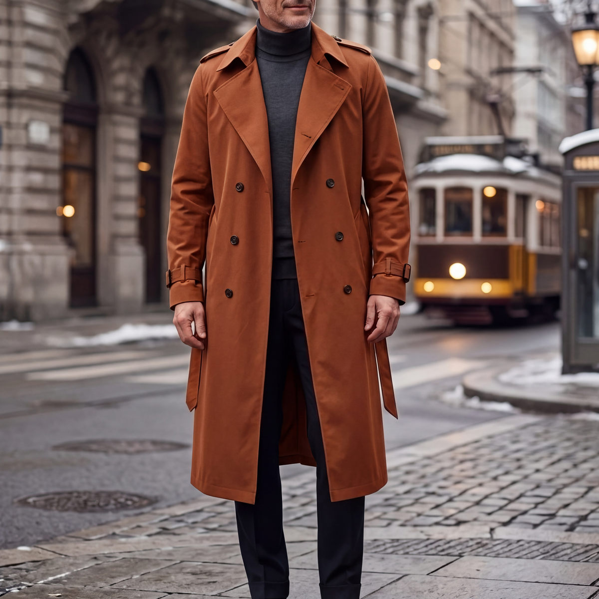 Tobin Belted Trench Coat