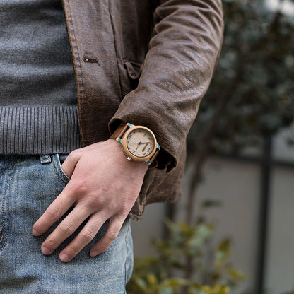 Aspen Bamboo Wood Watch