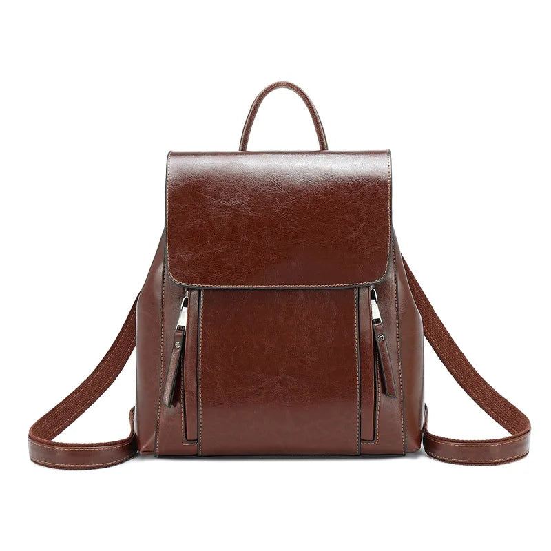 Ainsley Genuine Leather Backpack