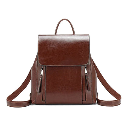 Ainsley Genuine Leather Backpack
