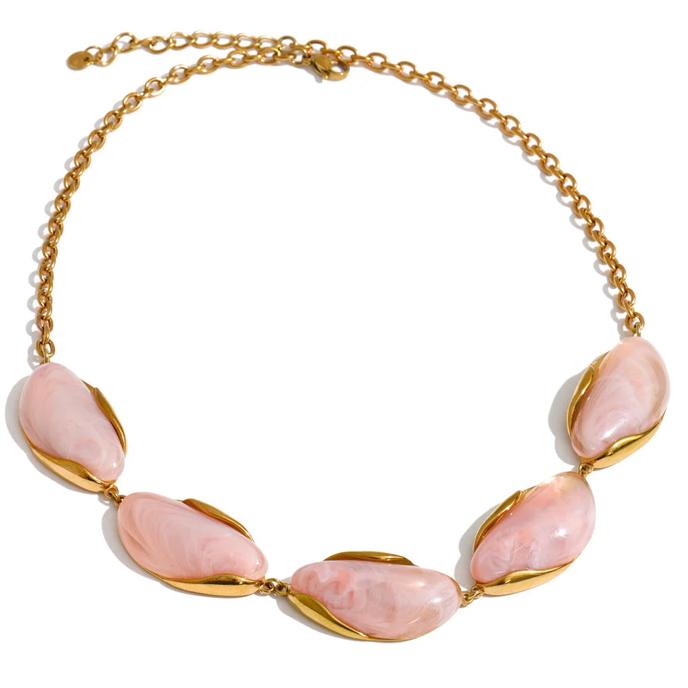 Havana Steel Necklace