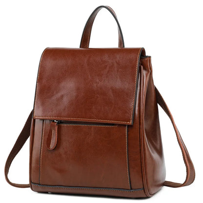 Ashby Genuine Leather Backpack