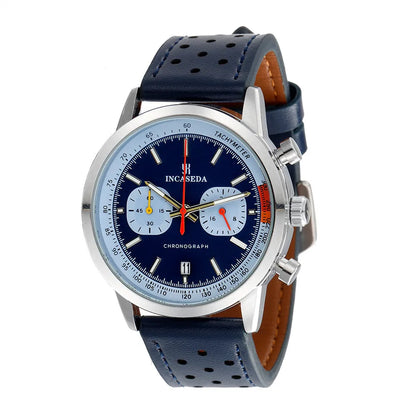 Brennan Leather Chrono Watch