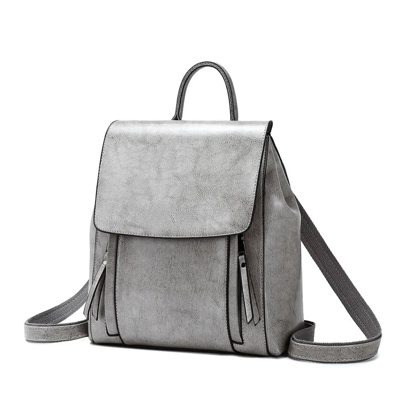Ainsley Genuine Leather Backpack