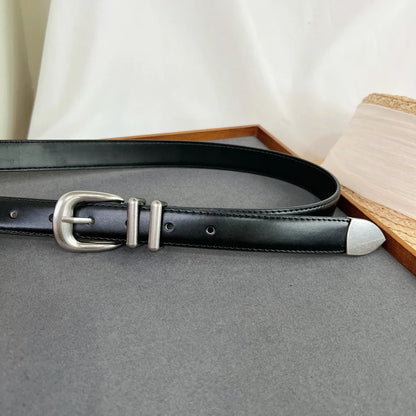 Wilder Silver Buckle Belt