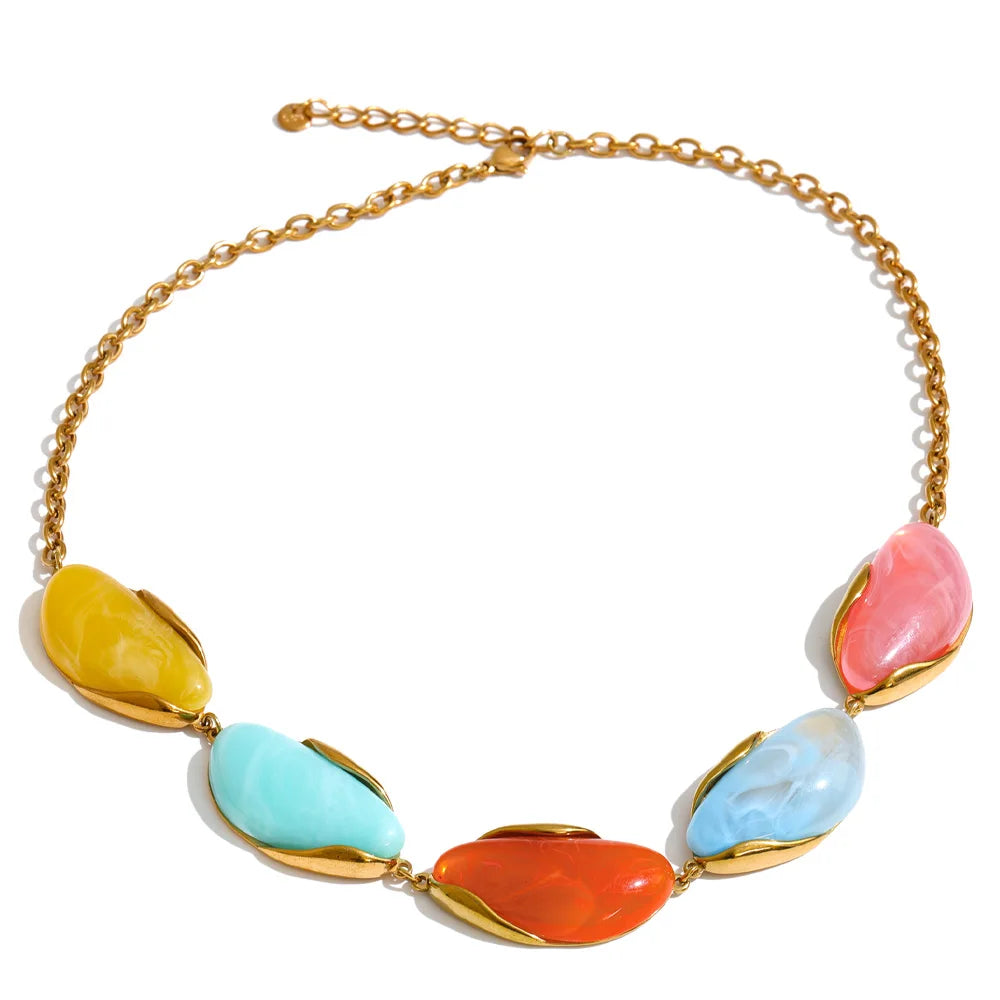 Havana Steel Necklace