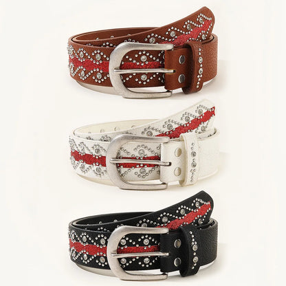 Sierra Studded Western Belt