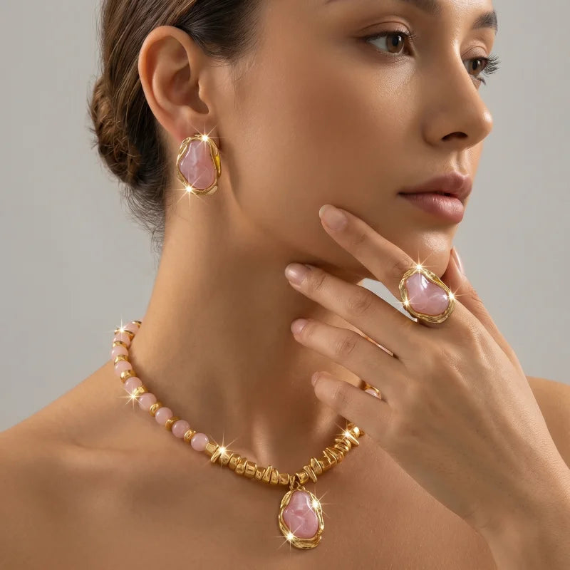 Cortina Acrylic Jewelry Set