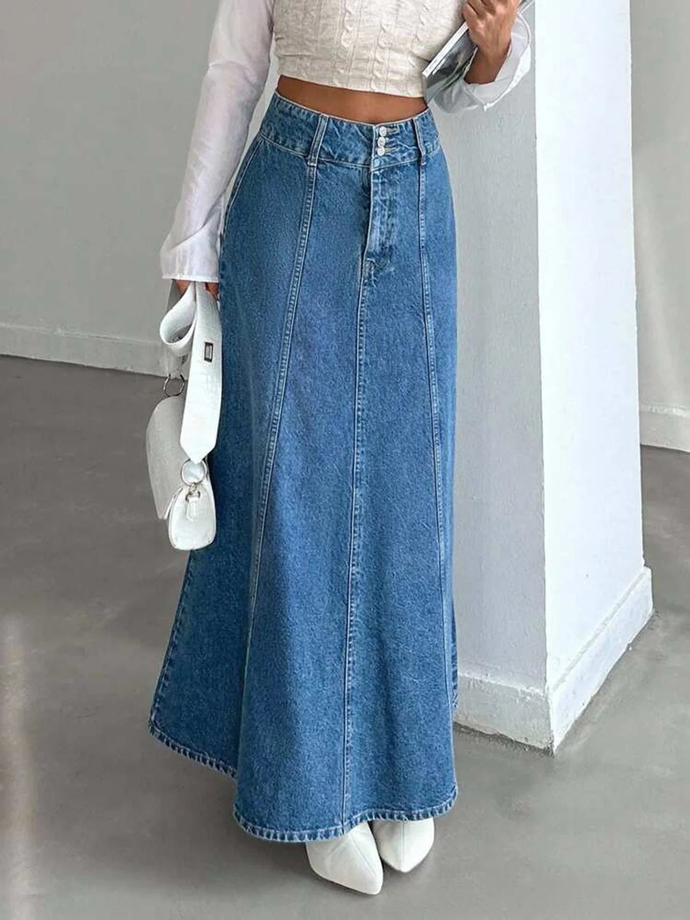 ARDEN DENIM SKIRT