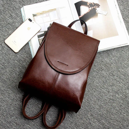Isolde Genuine Leather Backpack