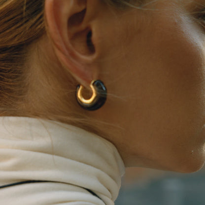Saffron earrings 5