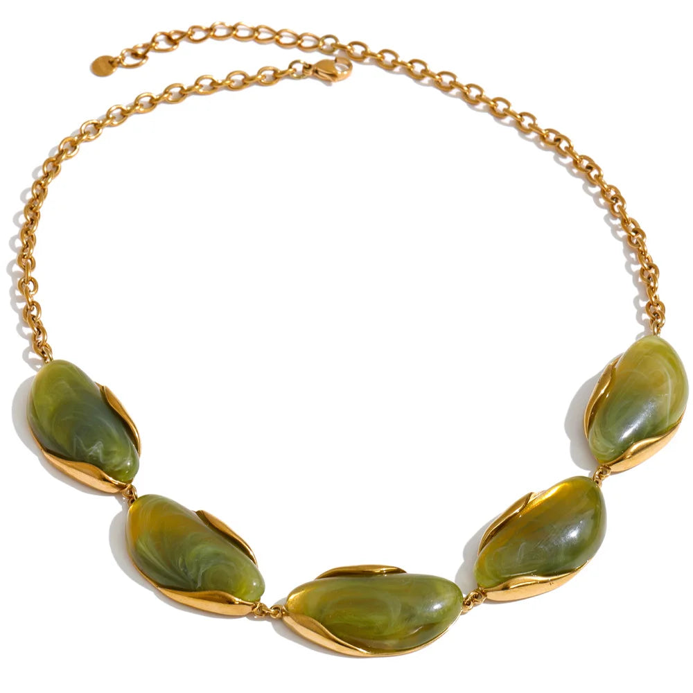 Havana Steel Necklace