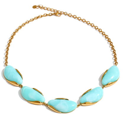Havana Steel Necklace