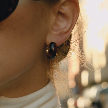 Saffron earrings 3