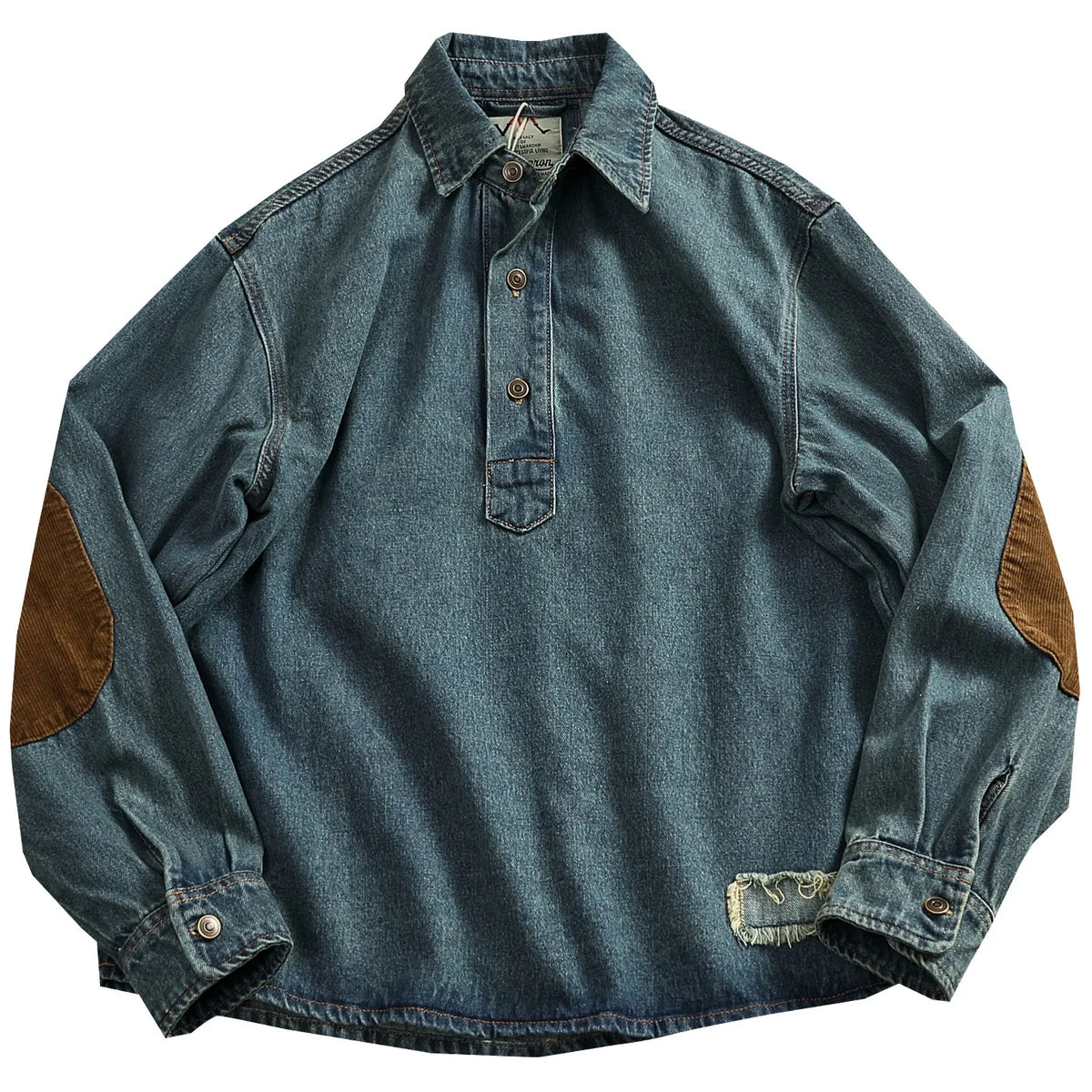 Wyatt Corduroy Denim Shirt