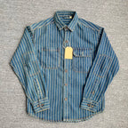 HUDSON STRIPED DENIM SHIRT