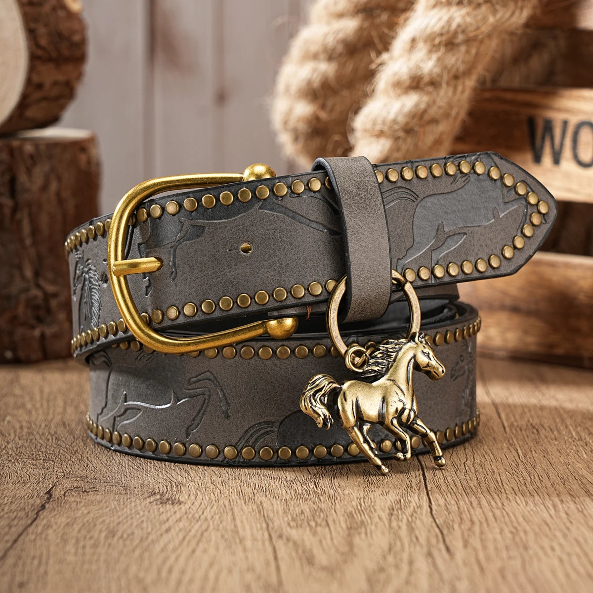Laredo Western Rivet Belt