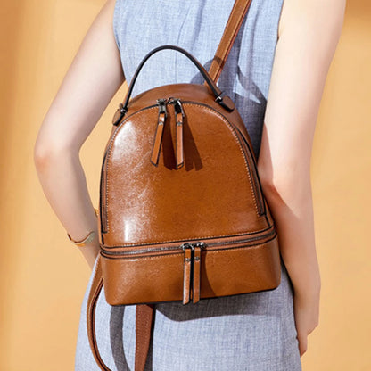 Linden Genuine Leather Backpack