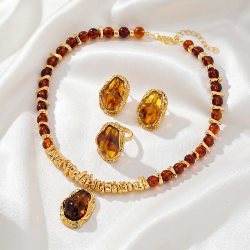 Cortina Acrylic Jewelry Set