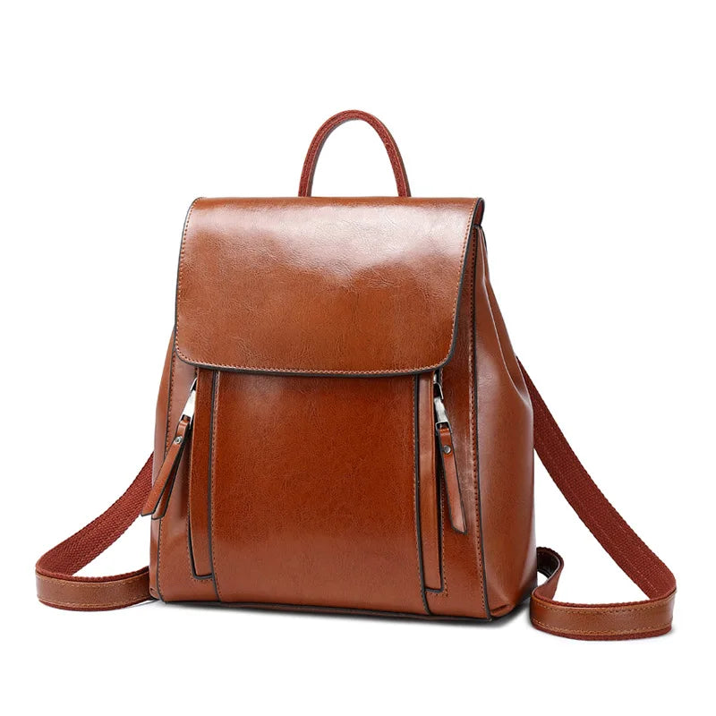 Ainsley Genuine Leather Backpack