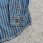 HUDSON STRIPED DENIM SHIRT