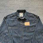 HUDSON STRIPED DENIM SHIRT