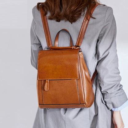 Ashby Genuine Leather Backpack
