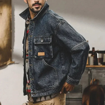 Jasper Washed Denim Jacket