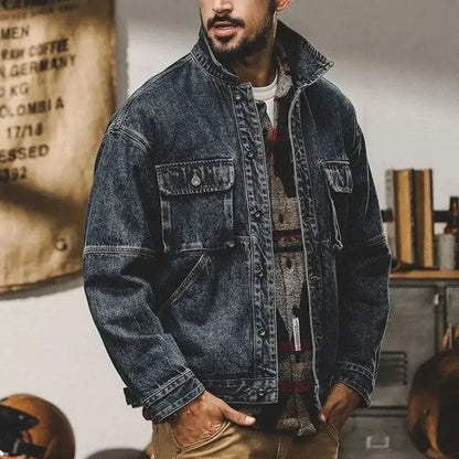 Jasper Washed Denim Jacket