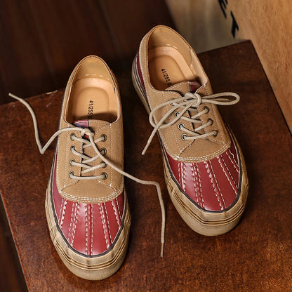 Miles Minimal Leather Sneakers