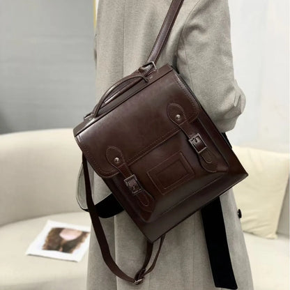 Elowen Genuine Leather Backpack