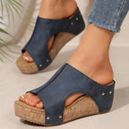 SANTORINI WEDGE SANDAL