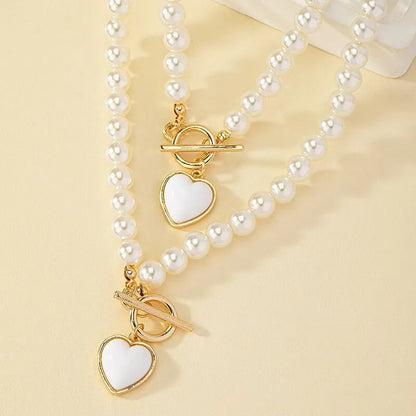 Amour pearl set styled