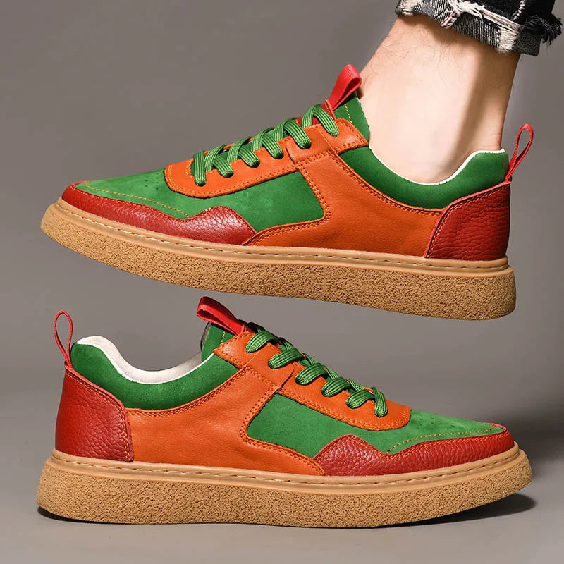 Bryce Chunky Leather Sneakers