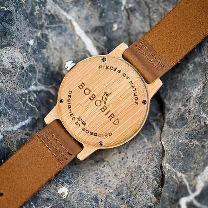 Aspen Bamboo Wood Watch