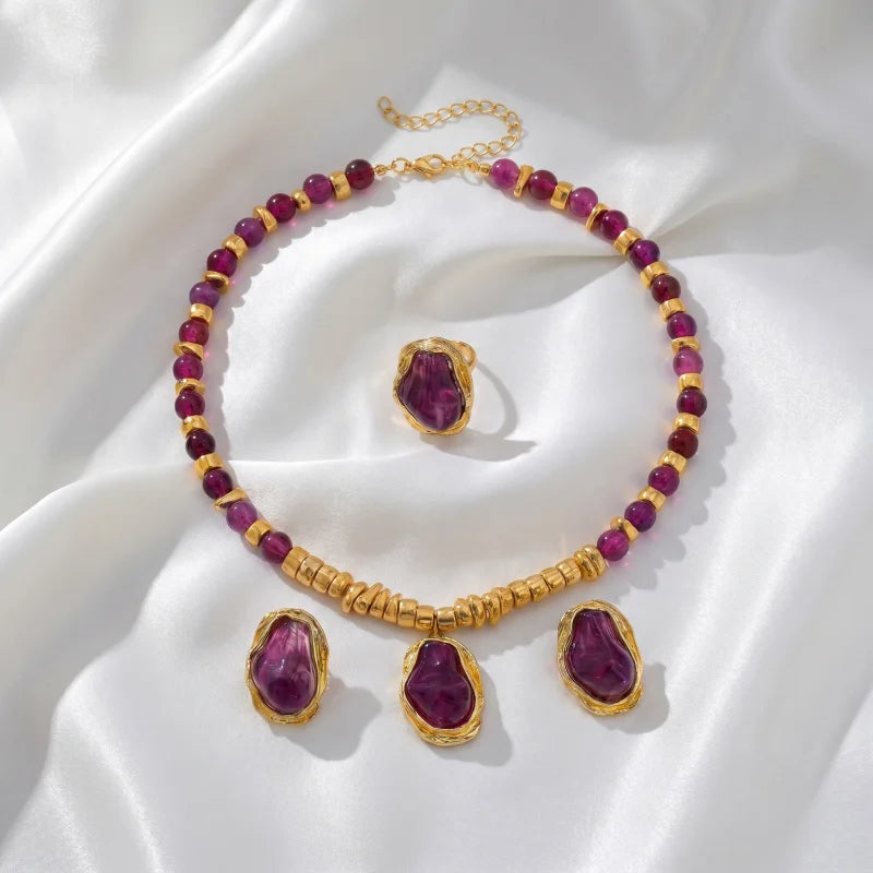 Cortina Acrylic Jewelry Set
