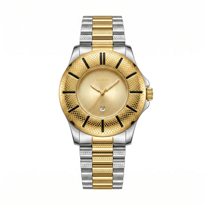 Foster Textured Bezel Watch