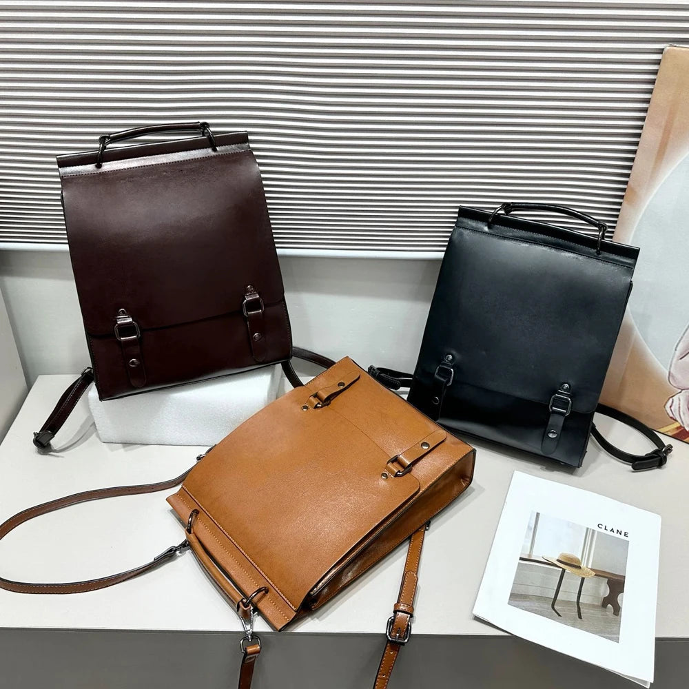 Cordelia Genuine Leather Backpack