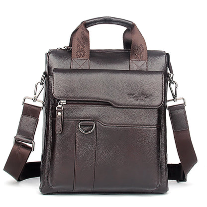 Thatcher Genuine Leather Messenger Bag