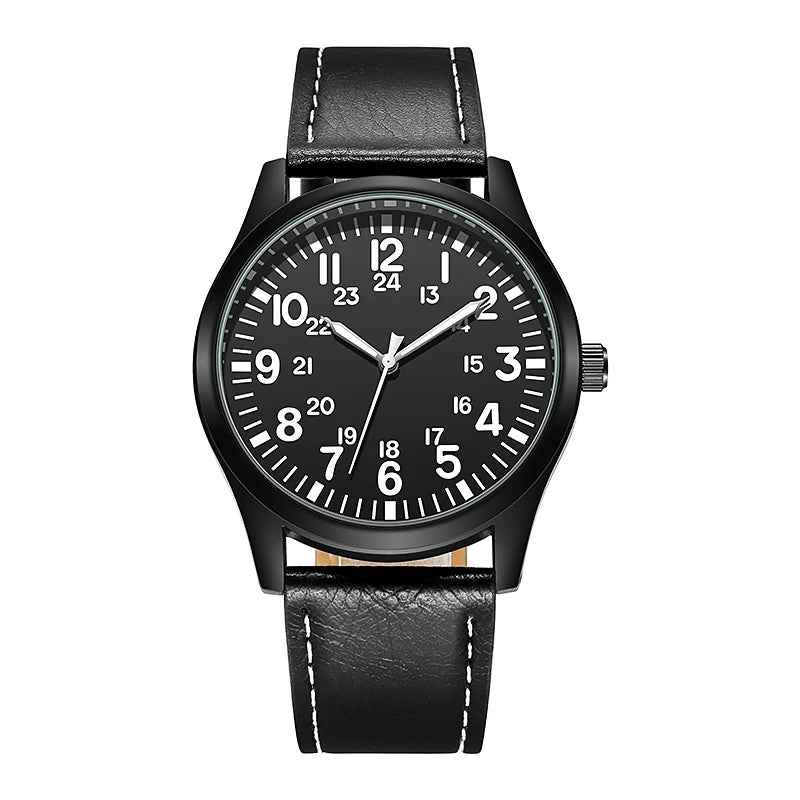Corbin Pilot Watch in Black