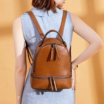 Linden Genuine Leather Backpack
