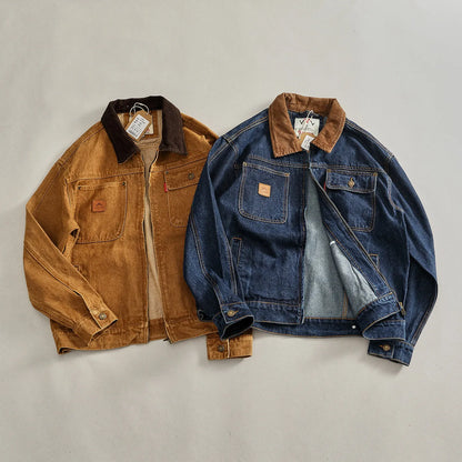 Hudson Contrast Denim Jacket