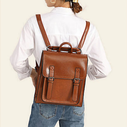 Tenley Genuine Leather Backpack